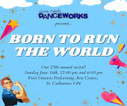 BORN TO RUN THE WORLD