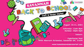 Savannah Back-to-School Craft and Vendor Market