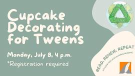 Summer Reading: Cupcake Decorating for Tweens