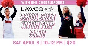 School Cheer Tryout Prep Clinic