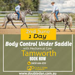 One Day Body Control Under Saddle with Mechanical Cow