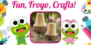 Bird Feeder Craft at sweetFrog Salisbury