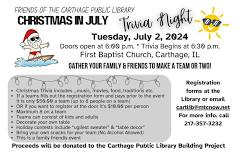 Christmas in July Trivia Night