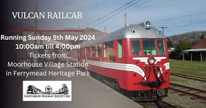 Ferrymead Alive - Vulcan Railcar Running