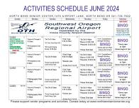 North Bend Senior Center Events & Activities June