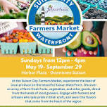 May Thru September 2024 Suisun City Water Front Farmers Market