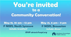 NOPL Community Conversation