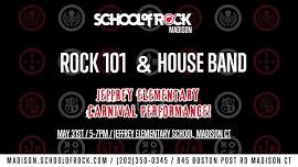 Rock101 & HOUSEBAND at Jefferson Elementary Carnival!