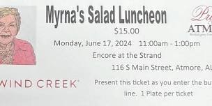 Myrna's Salad Luncheon