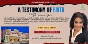 WENTK 2024 ! Overcoming Cancer: A Testament Of Faith With Dr. Larona Gore