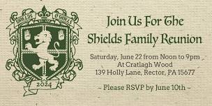 Shields Family Reunion