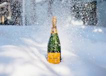 Clicquot in the Snow