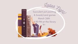 Ladies Night! at Ephraim Public Library