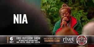 FREE Outdoor Concert at Rivet with NIA (Pottstown Car Show)