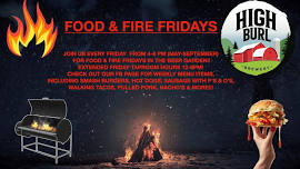 FOOD & FIRE FRIDAYS