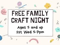 Free Family Craft Night