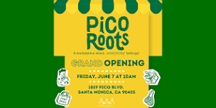 Pico Roots Marketplace Grand Opening