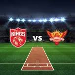 Punjab Kings vs Sunrisers Hyderabad Indian Premier League