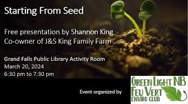 Seed Starting Presentation