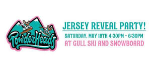 PowderHeads Jersey Reveal Party