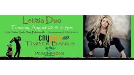 CNYJazz at Timber Banks: Letizia Duo