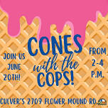 Cones with the Cops!