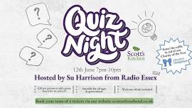 Quiz Night! Hosted by Su Harrison from Radio Essex ✨