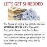 Annual Shredding Day