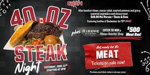 40 oz. Steak Night (Okotoks)