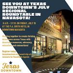 Texas Downtown's Navasota Regional Roundtable