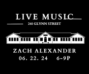 Live Music at 240 Glynn!