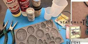 Resin Jewelry Workshop by Statement Designs at Cresson Mountain Coffee Roasters