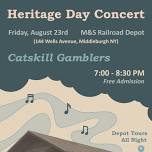 Heritage Day Concert: Catskill Gamblers at M&S Depot