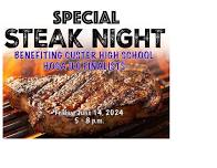 Special Steak Night!!