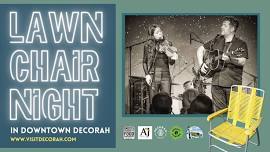 Lawn Chair Night in Downtown Decorah: Weary Ramblers