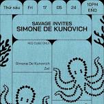 Savage Invites Simone De Kunovich