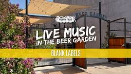 Live Music in the Beer Garden - BLANK LABELS