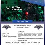 Special Warfare Opportunities