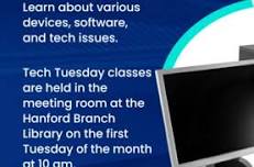 Tech Tuesday at the Hanford Branch Library