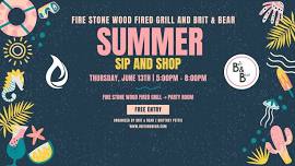 Summer Sip & Shop