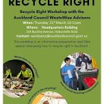 Recycle Right Workshop