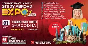 Study Abroad Expo - Charminar Event Complex, Sargodha.