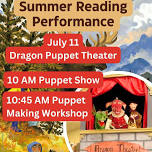 Summer Reading Program: Puppets Show & Puppet Making!