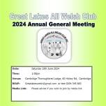 2024 AGM Great Lakes All Welsh Club