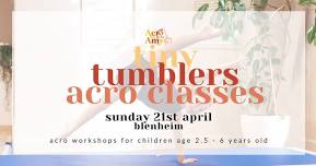 Tiny Tumblers Acro Classes - Blenheim