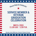 Spring & Summer 2024 Service Member & Veteran Graduation Celebration