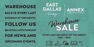 East Dallas Vintage Warehouse Sale