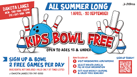 Kids Bowl Free