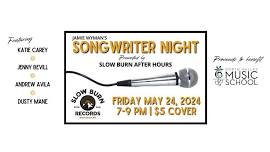 Songwriter Night for North Valley Music School