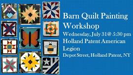 Barn Quilt Painting Workshop